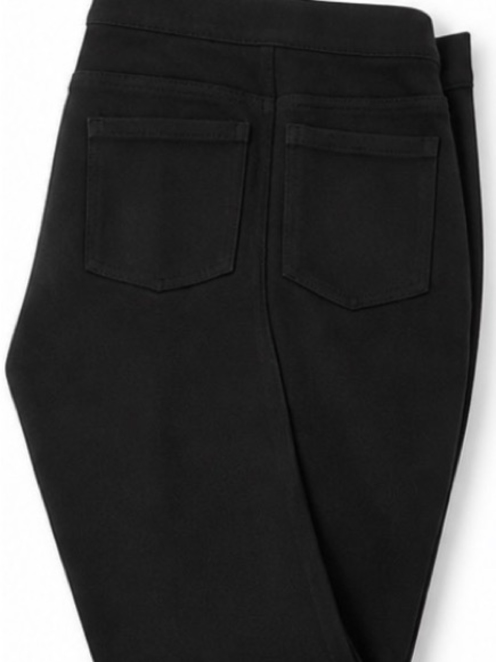 Spanx by Sara Blakely Black Pull On Slim Pants Leggings Size M - Picture 4 of 6